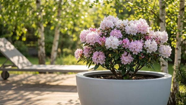 Rhododendron im Kübel: Standort, Erde & richtige Kübelgröße