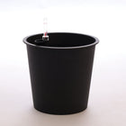 Kunststoffeinsatz | rund konisch | D26xH24cm | schwarz | mit Bewässerungssystem